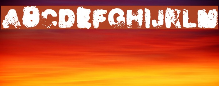 Incinerator Font examples