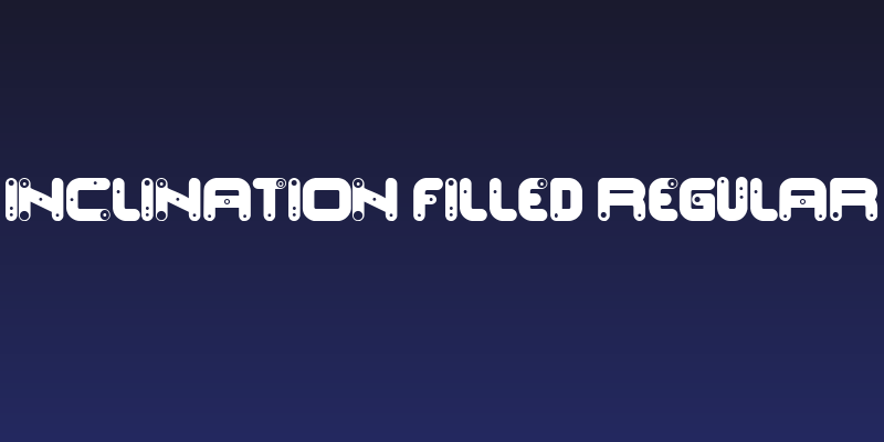 Inclination Filled Regular Social Header