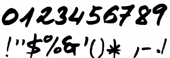 Inclitodo Font OTHER CHARS