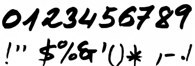 Inclitodo Font OTHER CHARS