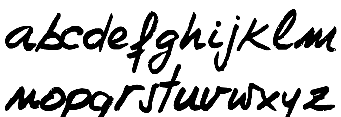 Inclitodo Font LOWERCASE