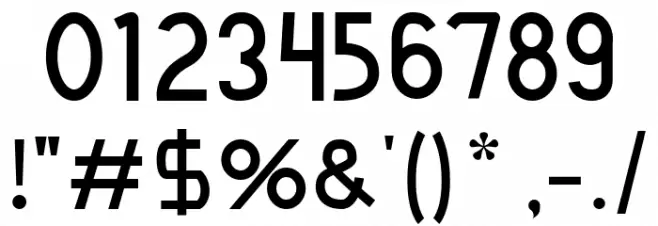 Incloud Font OTHER CHARS