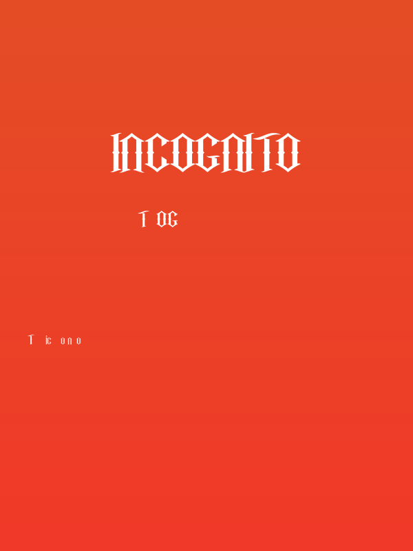 Incognito Poster