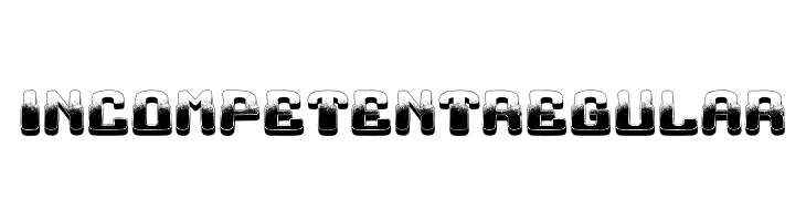 Incompetent Regular  Frei Schriftart Herunterladen