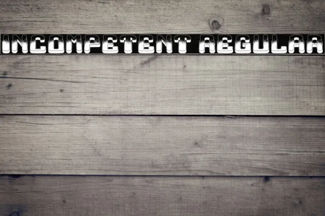 Incompetent Regular Example 1