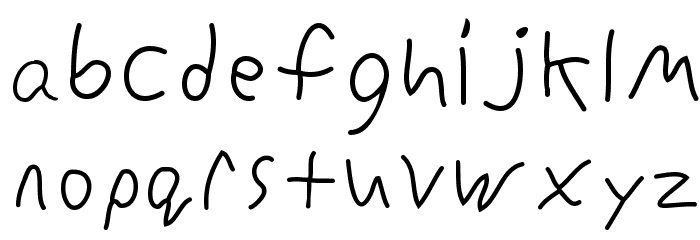 Inconsistent Print Font LOWERCASE