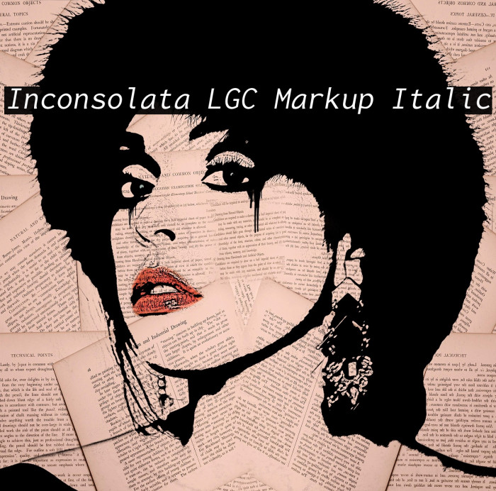 Inconsolata LGC Markup Italic Example 3