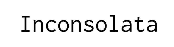 Inconsolata Font