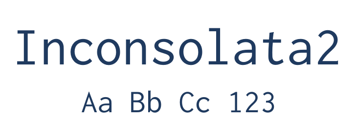 Inconsolata2 Font Preview