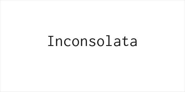 Inconsolata Logo