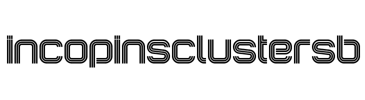 IncopinsClustersB  免费字体下载