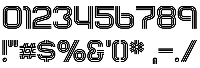 IncopinsClustersB Font OTHER CHARS