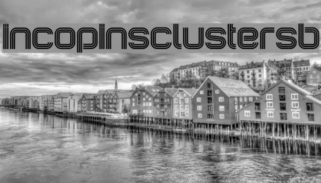 IncopinsClustersB Font examples