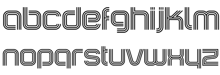 IncopinsClusters Font LOWERCASE