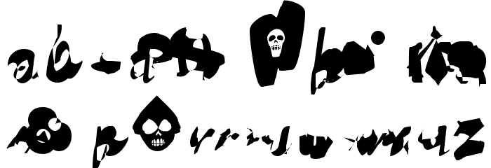 Incpot Font LOWERCASE