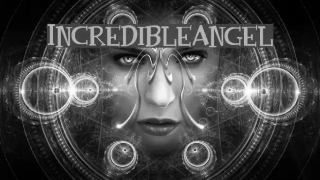IncredibleAngel Font examples