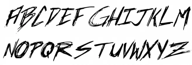 Incubus Italic Polices MAJUSCULES