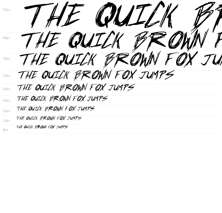 Incubus Italic Waterfall