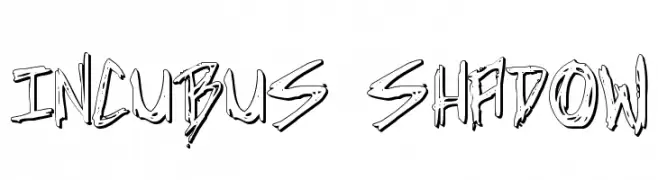 Incubus Shadow  Fuentes Gratis Descargar