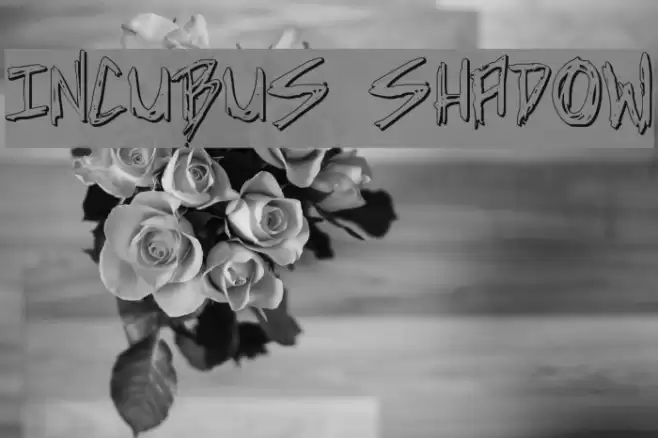 Incubus Shadow Font examples