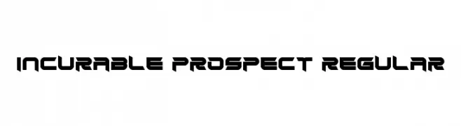 Incurable Prospect Regular  Fuentes Gratis Descargar