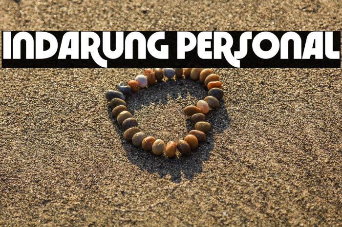 Indarung Personal Example 1