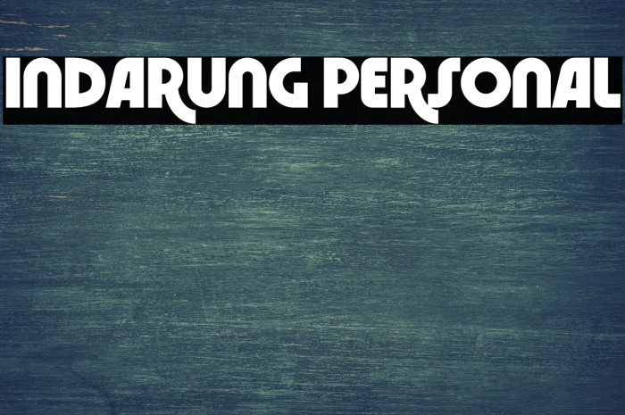 Indarung Personal Example 3