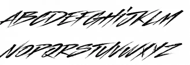 Indelible फ़ॉन्ट लोअरकेस