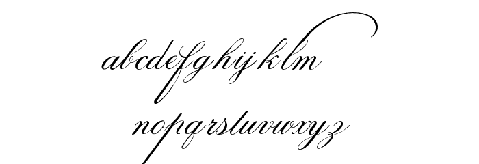 Indenture English Penman Demo Font LOWERCASE