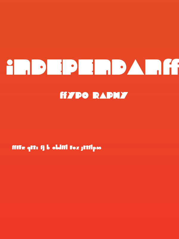 Independant - Alternates Poster