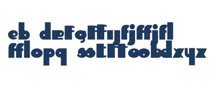 Independant - Alternates Lowercase