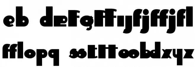 Independant - Alternates Font LOWERCASE