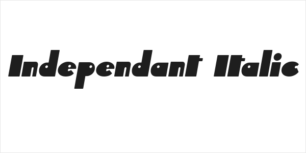 Independant Italic Logo