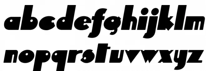 Independant Italic Font LOWERCASE