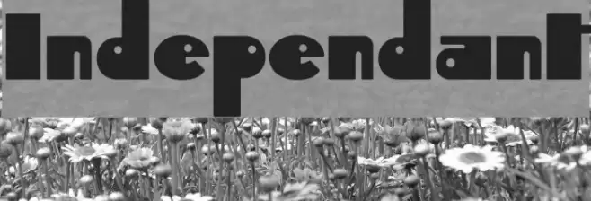 Independant फ़ॉन्ट examples