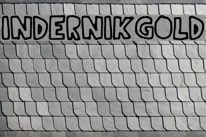 IndernikGold Font examples