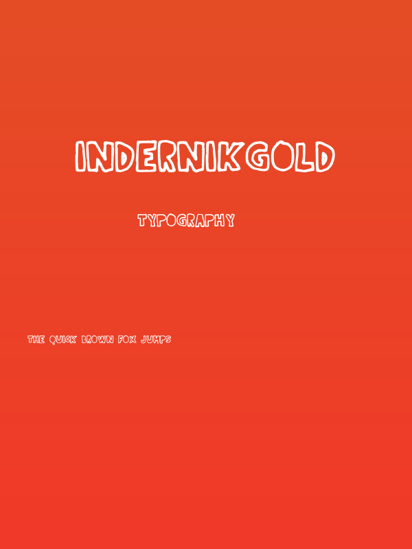 IndernikGold Poster