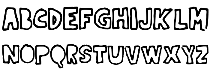 IndernikGold Font LOWERCASE