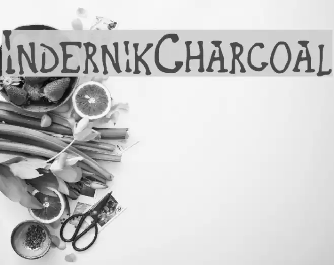 Indernik_Charcoal Font examples