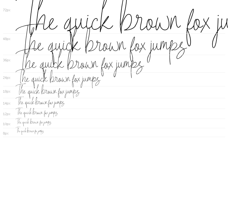 Indesign Signature Waterfall