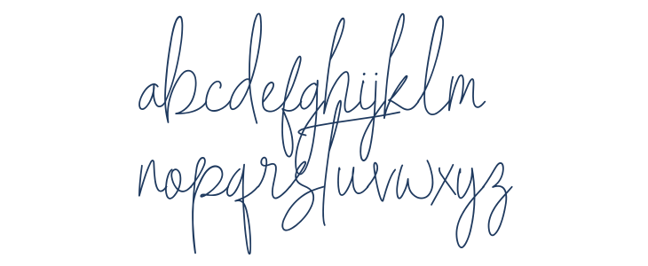 Indesign Signature Lowercase