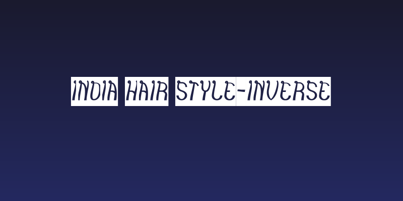 India Hair Style-Inverse Social Header