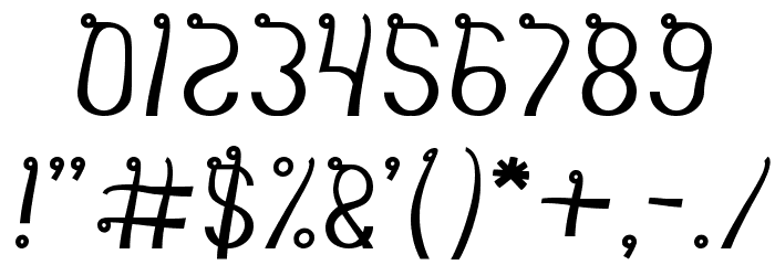 India Hair Style-Light Font OTHER CHARS