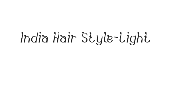 India Hair Style-Light Logo
