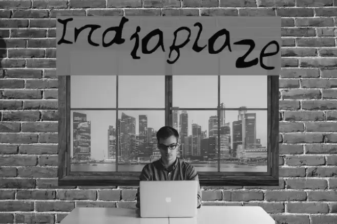 IndiaBlaze Font examples