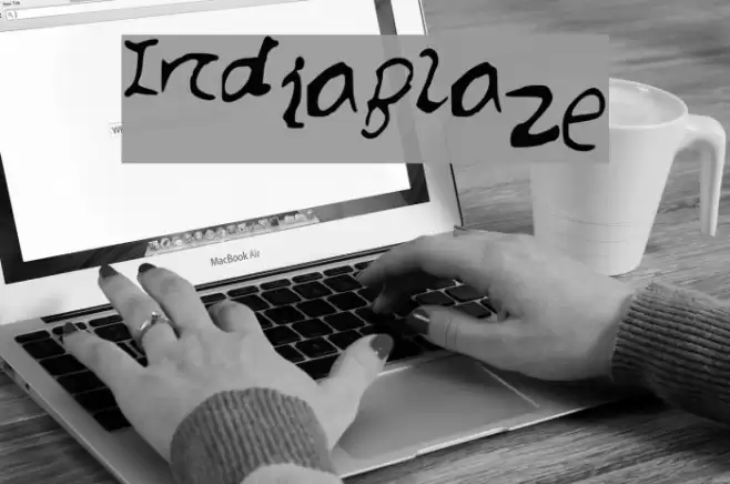 IndiaBlaze Font examples