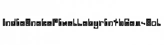 IndiaSnakePixelLabyrinthGam-Bol  Descarca Fonturi Gratis