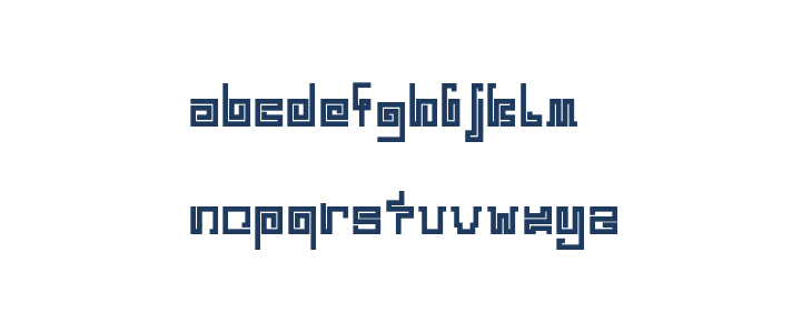 IndiaSnakePixelLabyrinthGam-Bol Lowercase