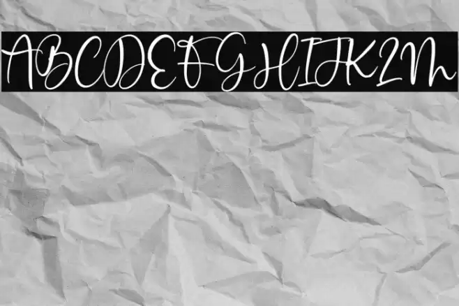 Indian Feather Font examples