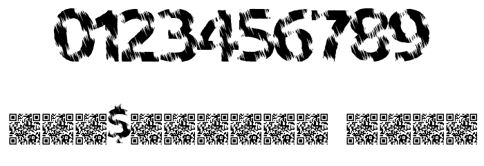 IndianTiger Font OTHER CHARS